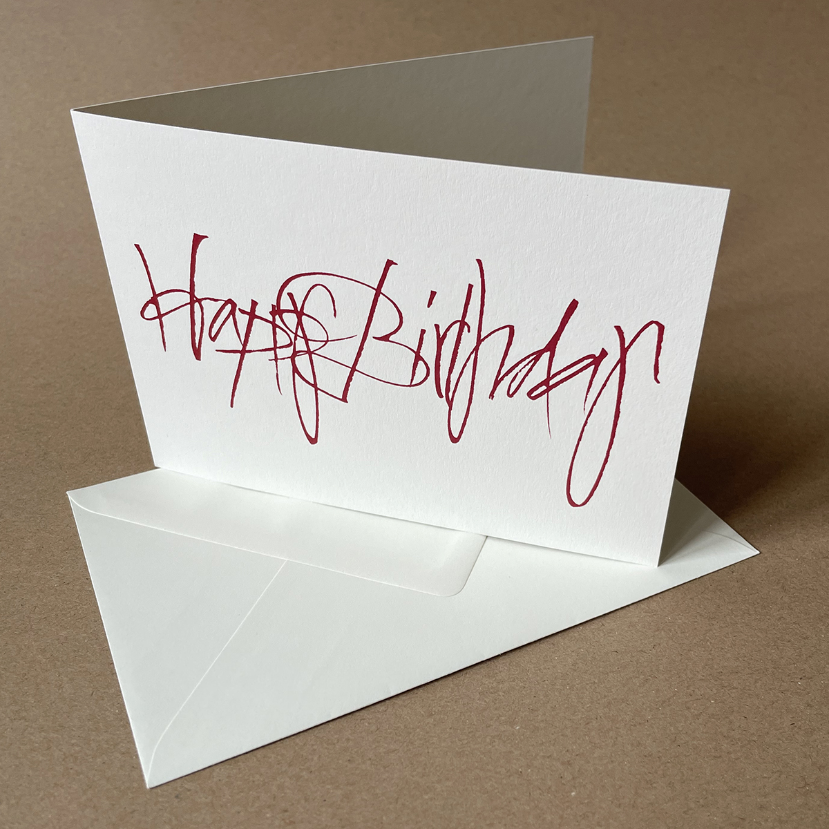 Happy Birthday,nachhaltige Glückwunschkartekarten mit edlen Umschlägen