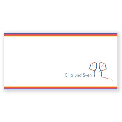 Silja und Sven, Hochzeitskarten