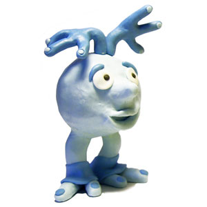 Alien, Knet-Figuren