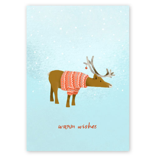 warm wishes, Christmas Cards