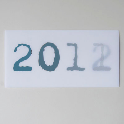 Design, Neujahrskarten: 2011 / 2012