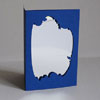 blaue Passepartoutkarten