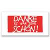 Design-Hochzeitskarten f&uuml;r die Danksagung