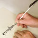 schreibende Hand, altertmliche Kalligrafie