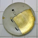 Teller, Keramik mit Blattgold