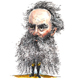 Lew Tolstoi, Portraitkarikaturen