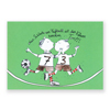 Fu&szlig;ballkarten mit Spr&uuml;chen