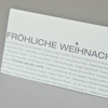 Weihnachtskarten mit internationalem Text