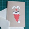 Weihnachtskarten mit ungewöhnlichem Weihnachtsmann