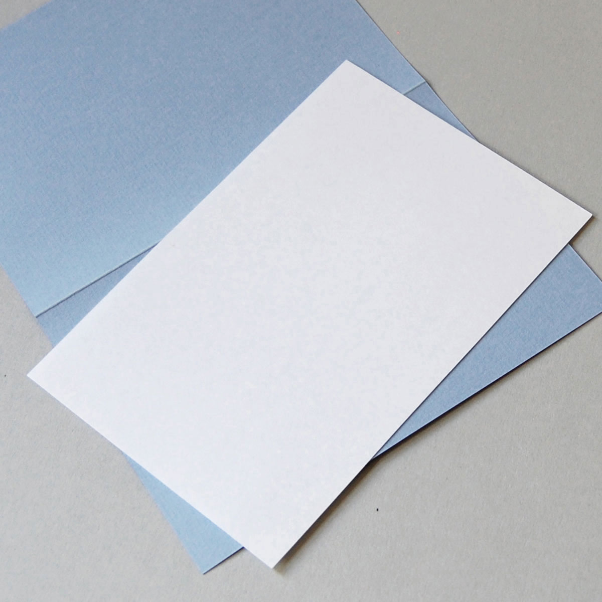 weiße Einlegeblätter für Klappkarten DIN A6