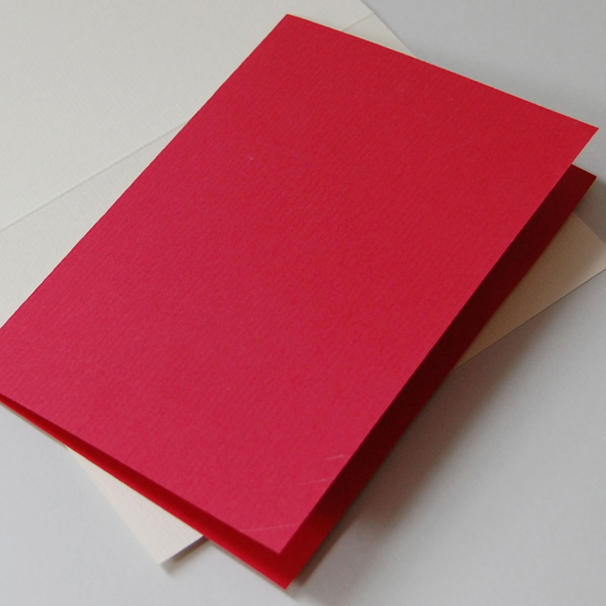 rote Einlegeblätter 16,3 x 22,4 cm, für Grußkarten