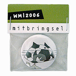 Buttons zur Fußball WM