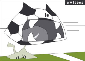 Postkarten zur Fußball WM