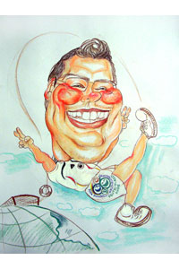 Fussballerkarikaturen
