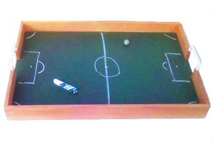 Fußball-Tablett