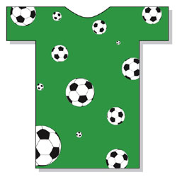 sportliche T-Shirts für Fussballfans