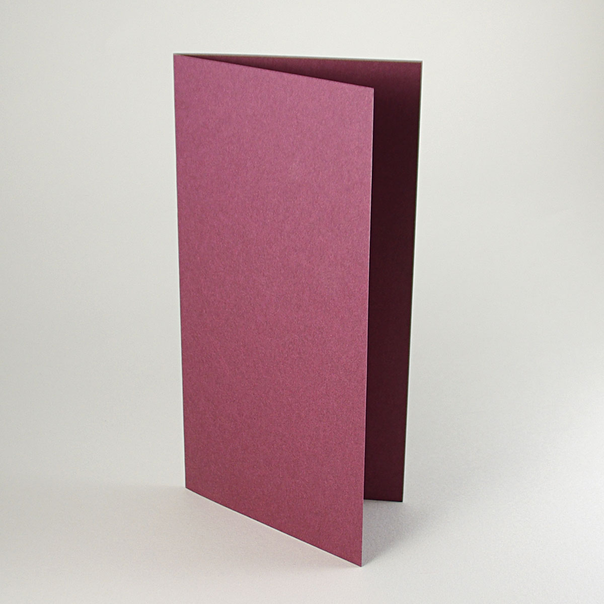 brombeerfarbene Glückwunschkarten blanko, aus durchgefärbtem Karton, Gmund Colors Nr.4