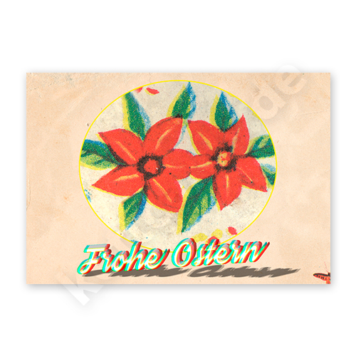 Frohe Ostern, Retro-Osterkarten