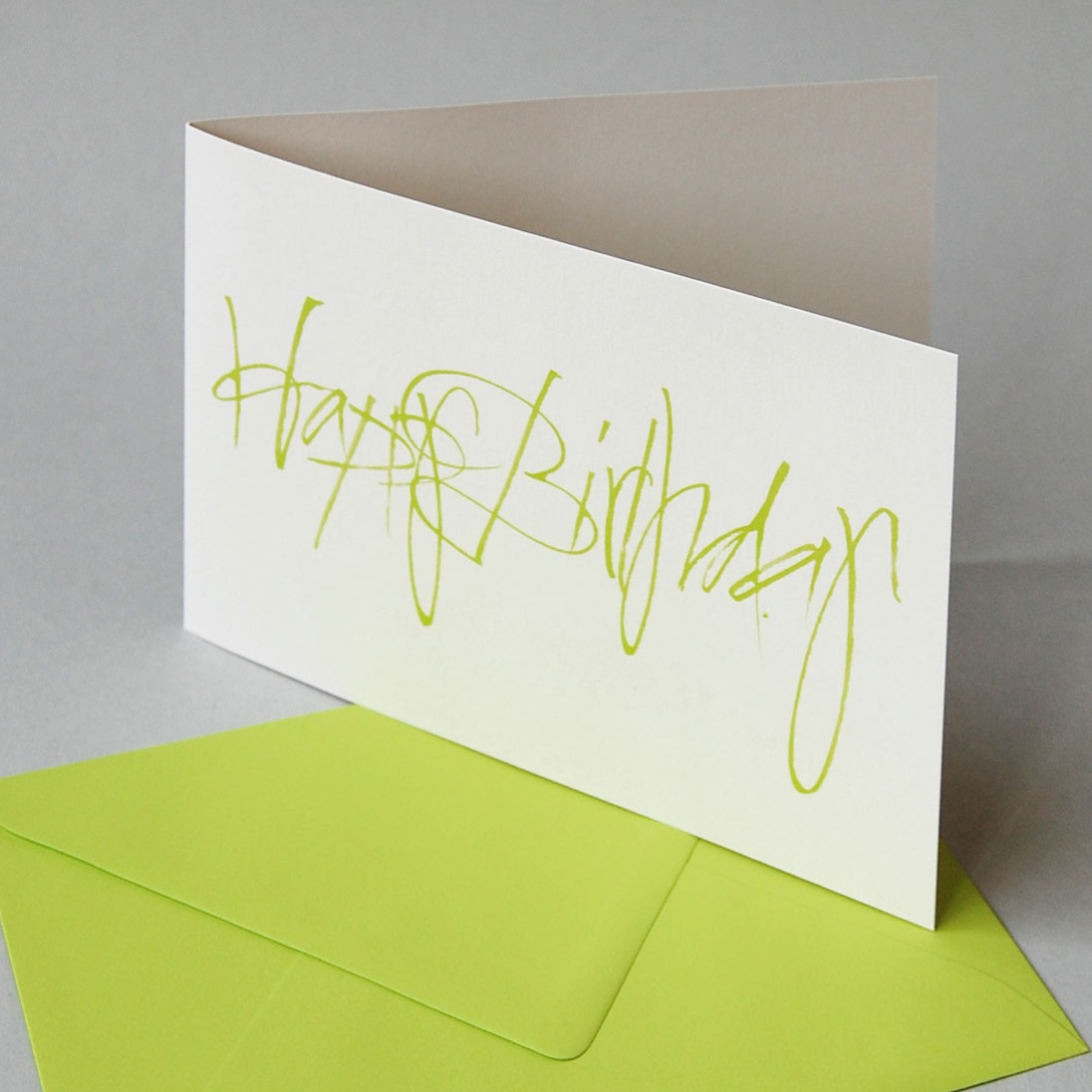 Happy Birthday, hochwertige Glückwunschkarten aus Umweltschutzkarton