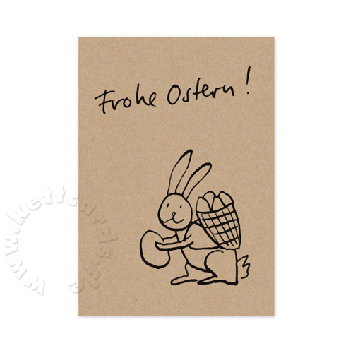Frohe Ostern!, Recycling-Osterkarten