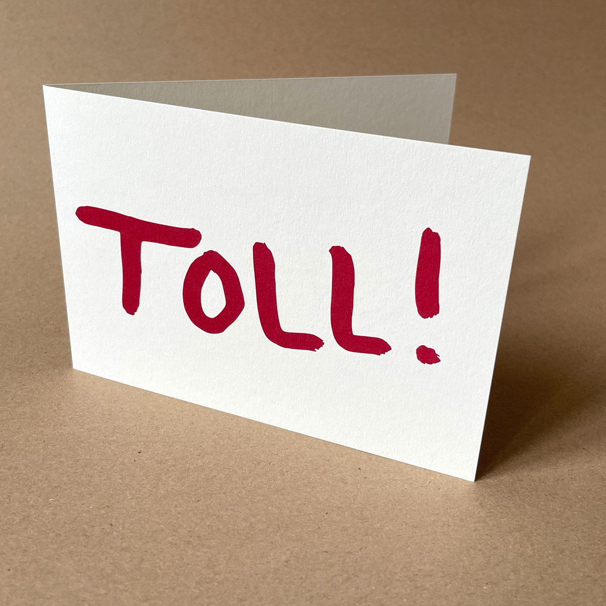 Toll! positive Recyclingklappkarten