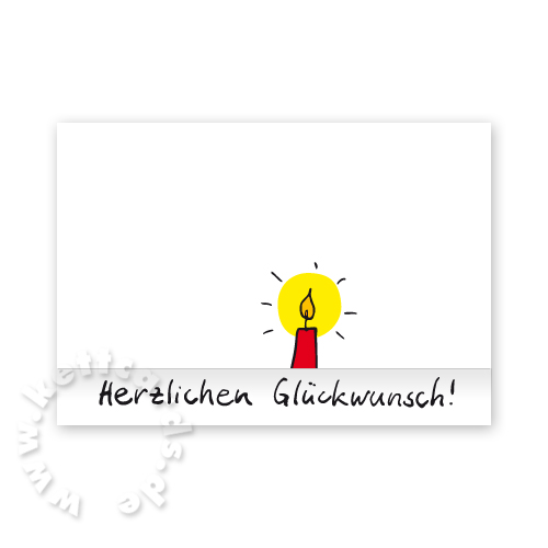 originelle Glückwunschkarten mit Zickzackfaltung