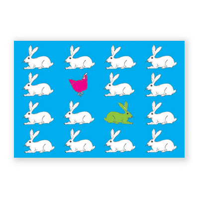 Hasen (nicht nur), Osterkarten