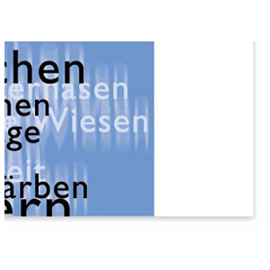 Innengestaltung der Osterkarte