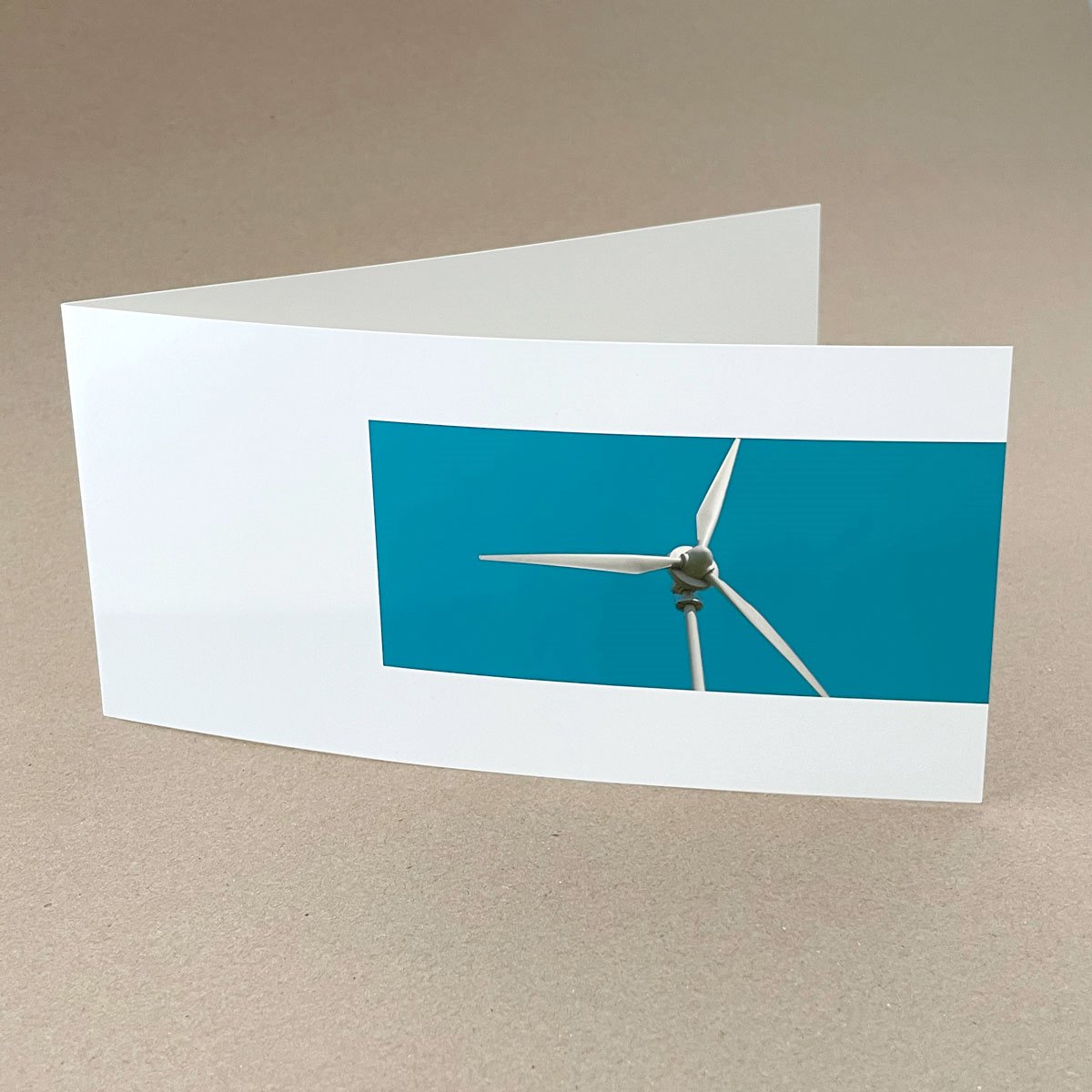 Grußkarten mit Windrad auf Fehmarn