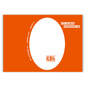 typographische Osterkarten
