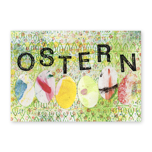 OSTERN, künstlerische Osterkarten