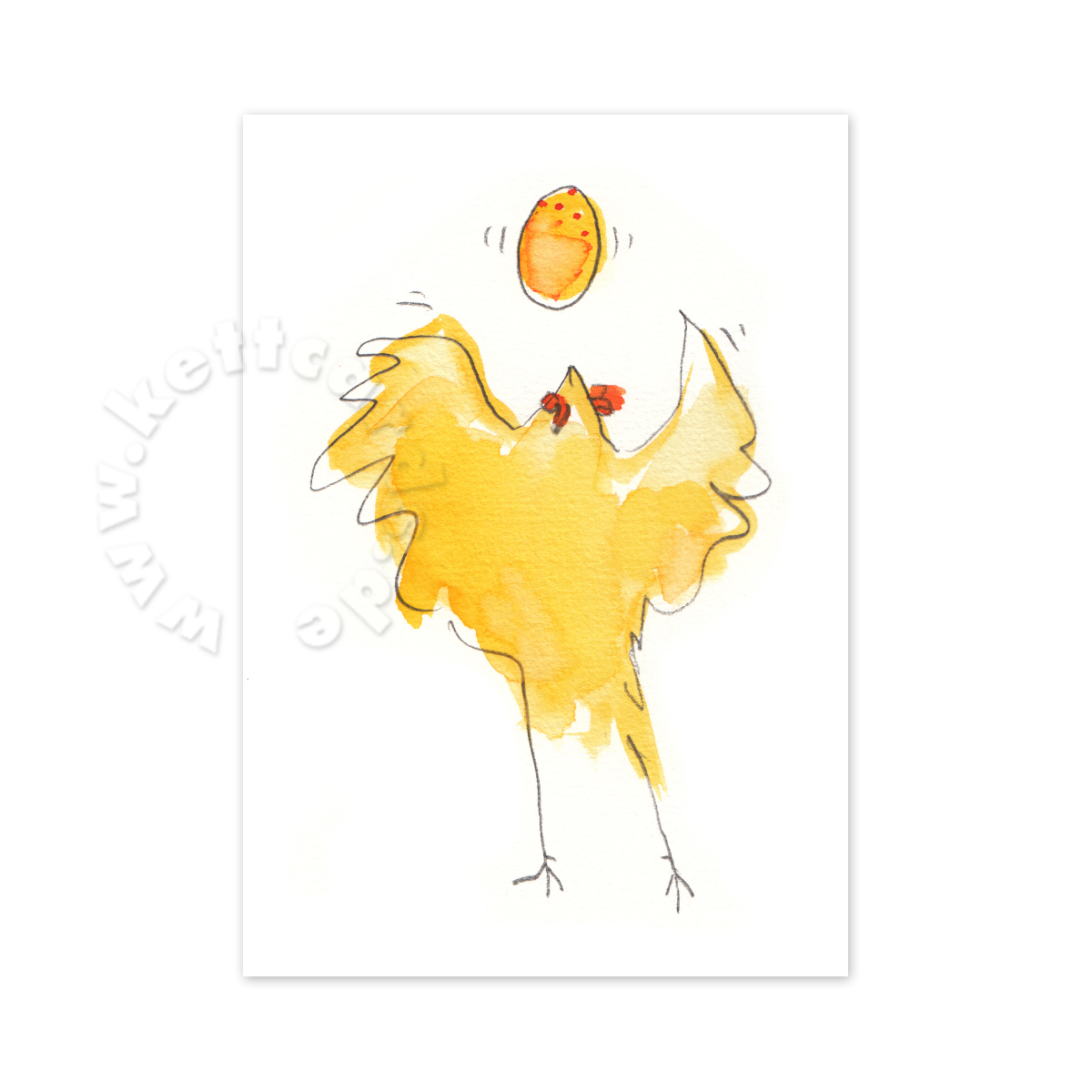 Ostergrüße, Jongleur