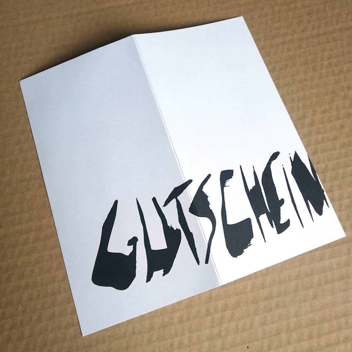 Gutschein - Gutscheinkarten für Firmen und privat