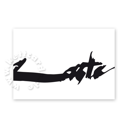 happy easter, Osterkarten mit arabisch anmutender Schrift