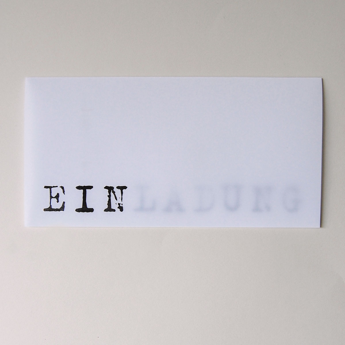 EINLADUNG - Designer-Karten für Einladungen, einfach bedruckbar
