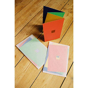 Leporello-Karte - ganz besondere Design-Grußkarten mit transparenten Kuverts