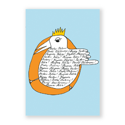 Frohe Ostern! (in vielen Sprachen), Osterkarten