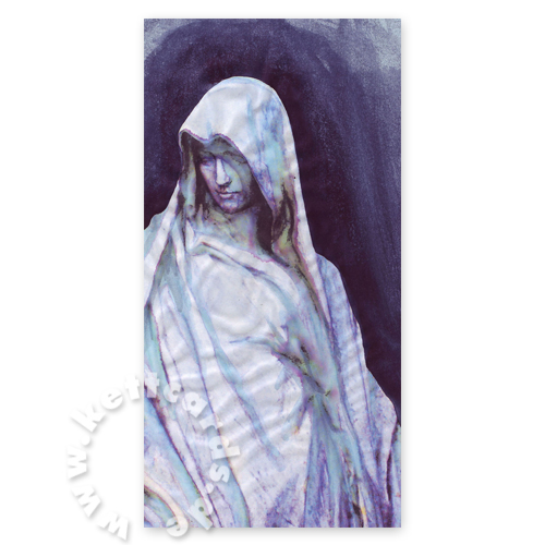 trauernde Maria, Traueranzeigen
