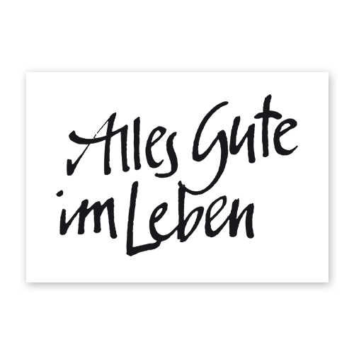 Alles Gute im Leben, schöne Karten für den Abschluß der Lehre und des Abiturs