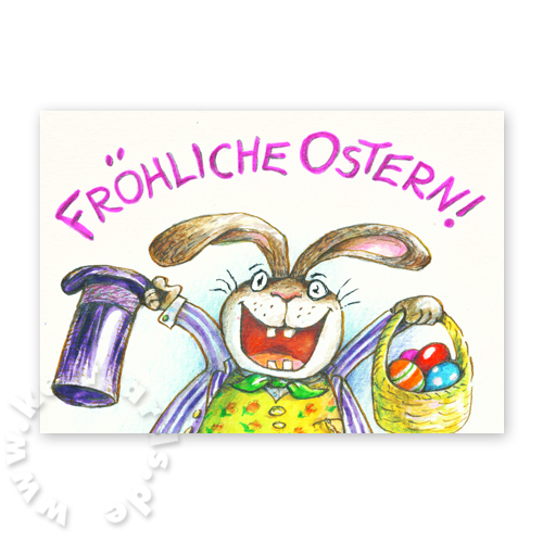 Fröhliche Ostern, Osterkarten