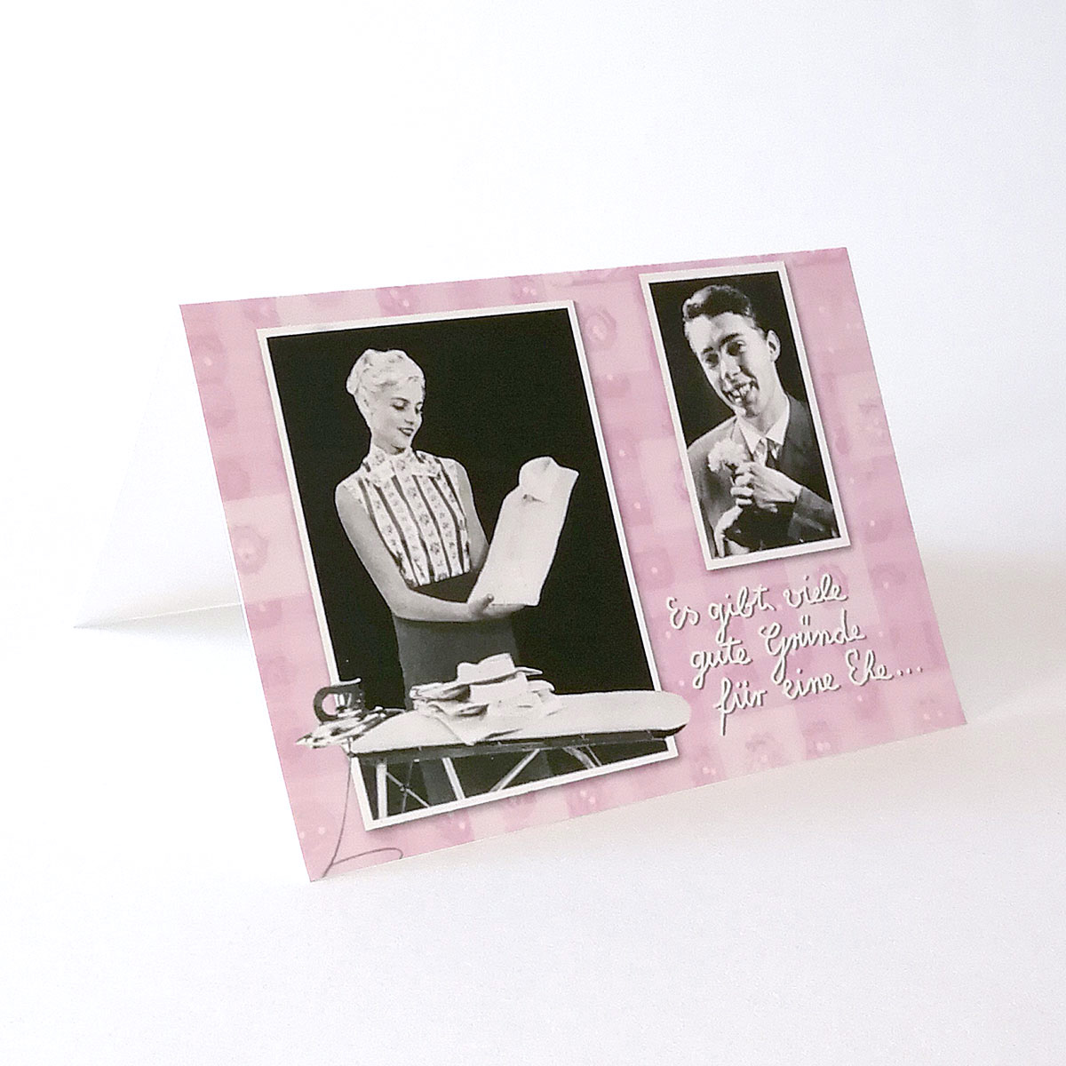 Retro-Hochzeitskarten für Einladungen und Glückwünsche, zur Silberhochzeit, Goldene Hochzeit ...