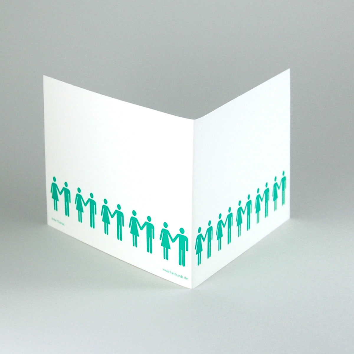 Stehempfang und Apero - grüne Design-Einladungskarten