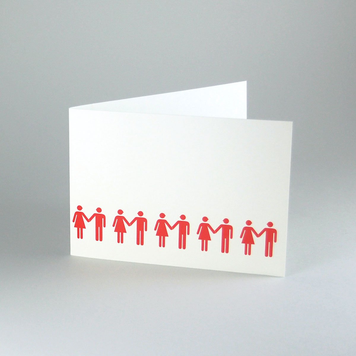 Stehempfang und Apero - moderne Design-Einladungskarten in rot