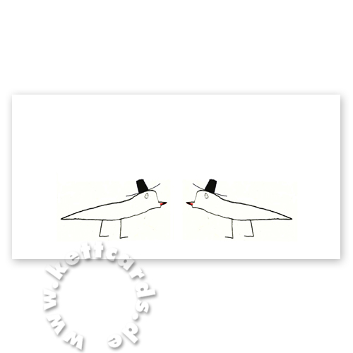 Bräutigam und Bräutigam, schwule Hochzeitskarten
