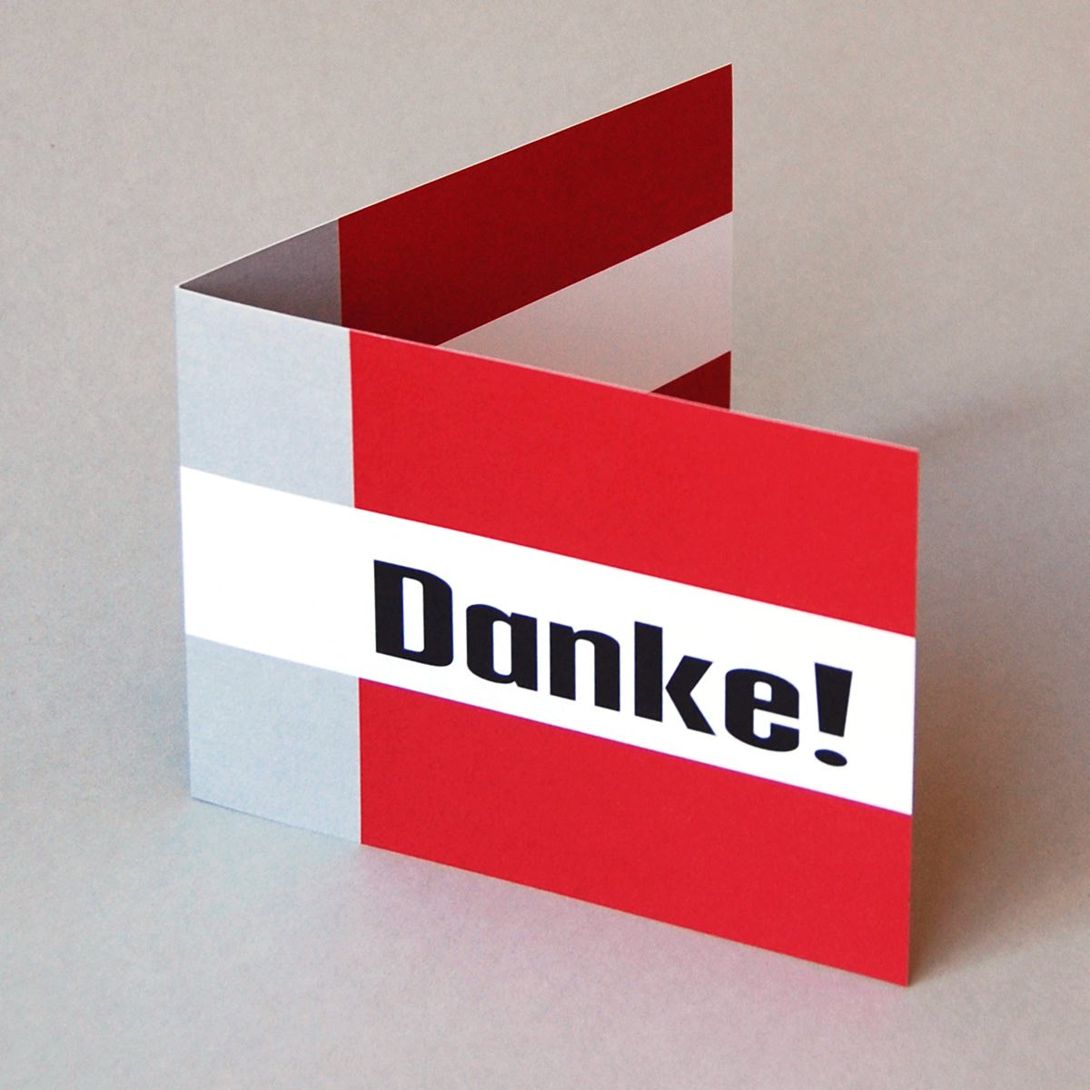 Danke! Klappkarten