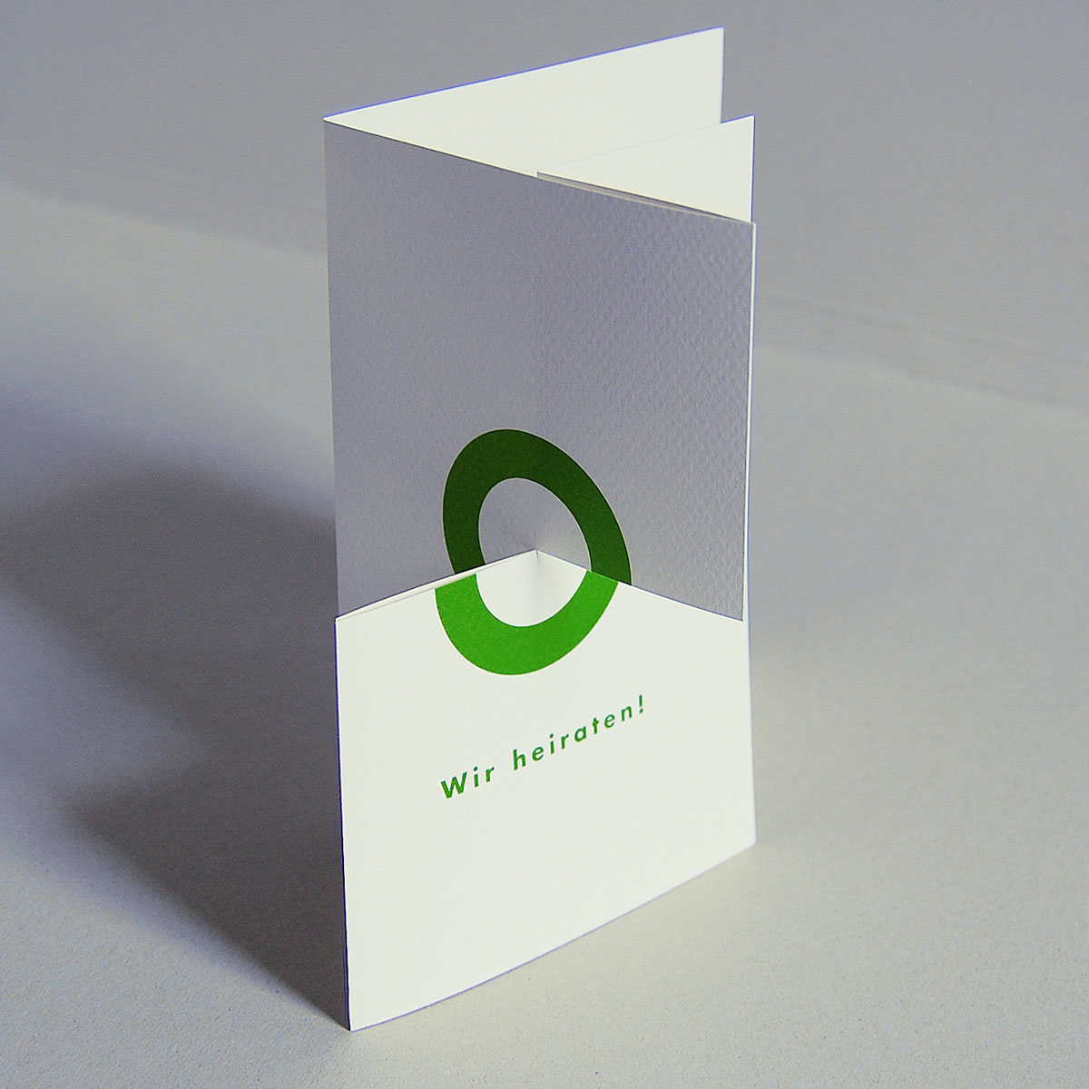 Design-Hochzeitskarten, aufgeschnappt