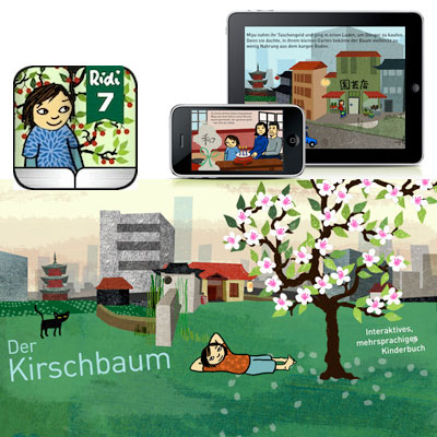 Gestaltung einer KINDERBUCH-APP, Illustrationen und Grafikdesign