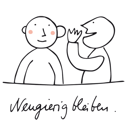 Neugierig bleiben. Kalender zum Thema Glück