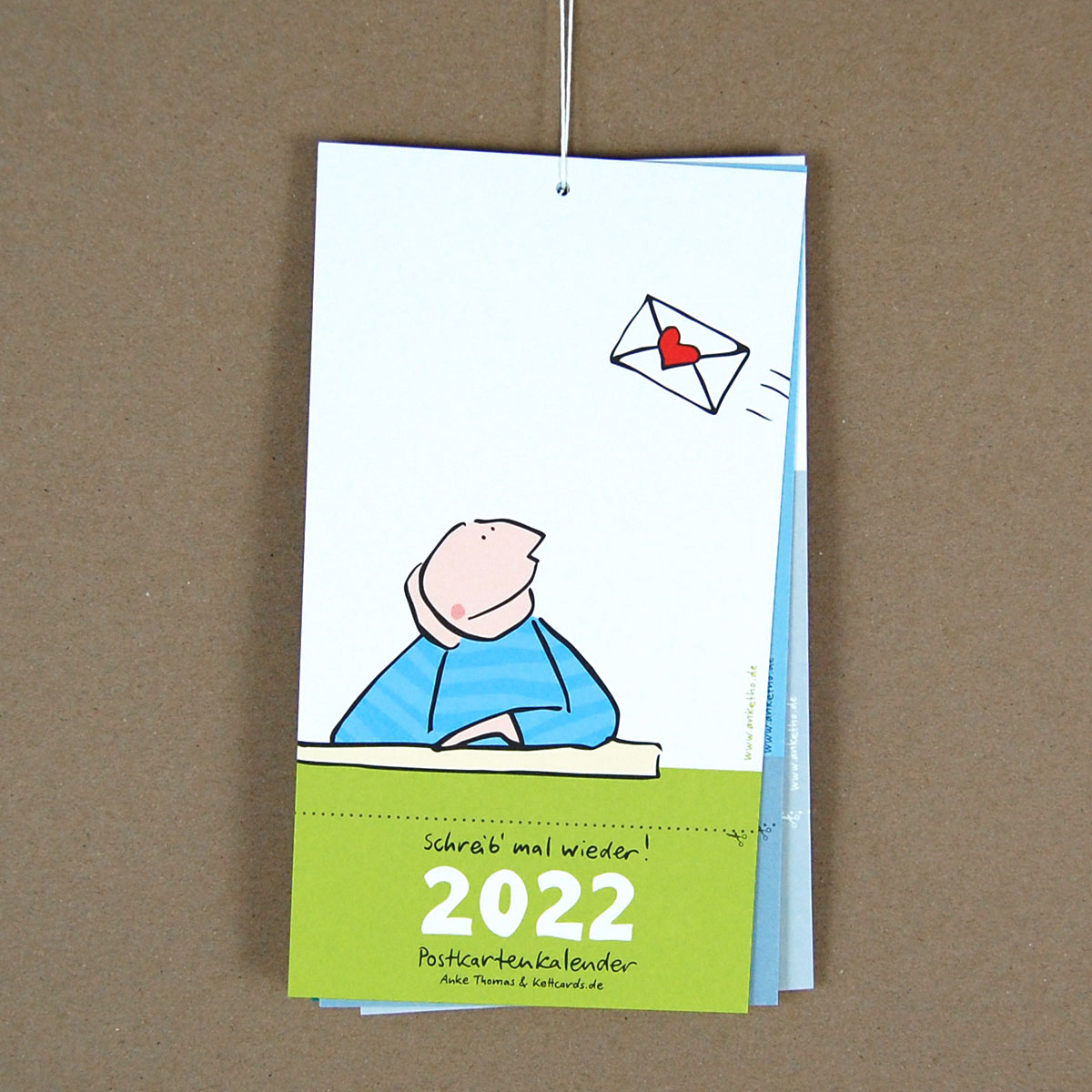 Schreib mal wieder! Postkartenkalender