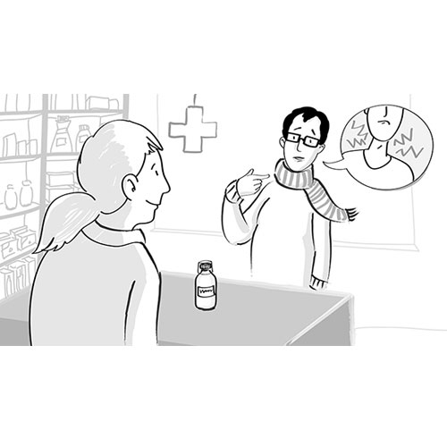 Storyboard und Illustrationen für einen Erklärfilm zum Thema Pharma-Distribution
